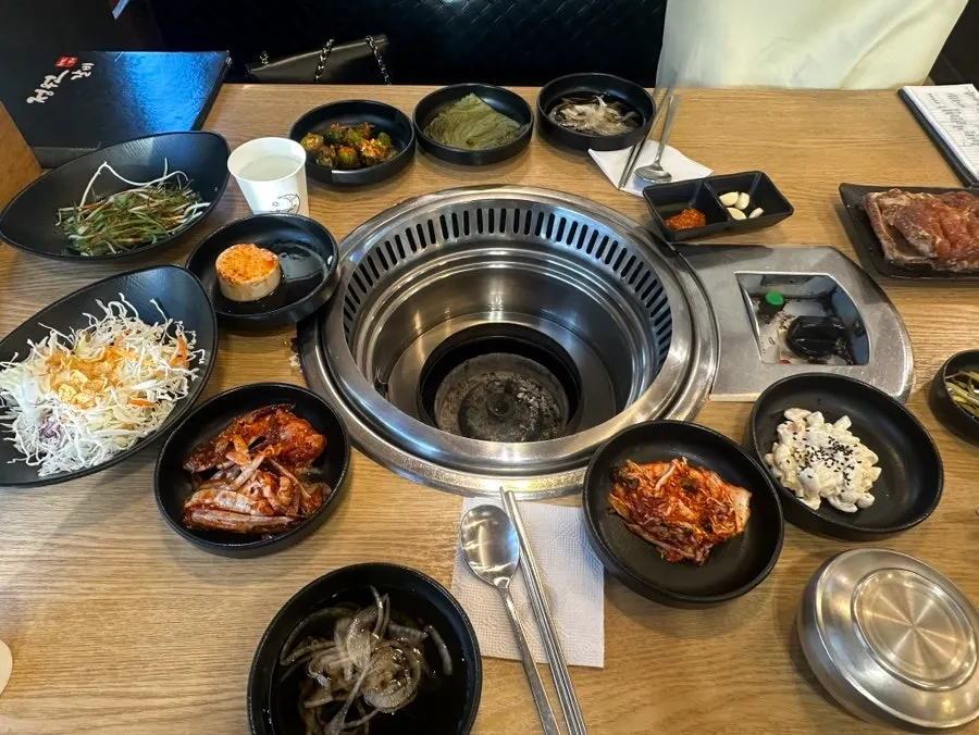 Jeongwon Galbi menu board