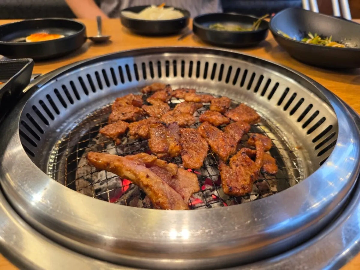 정원갈비 경기광주점 양념 돼지갈비 상차림