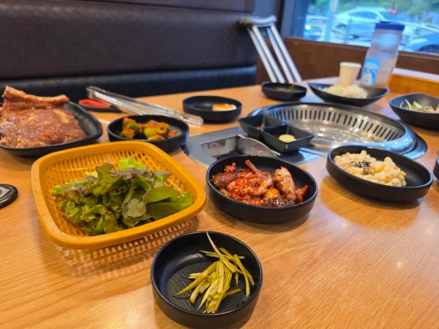 마늘채 장아찌 밑반찬