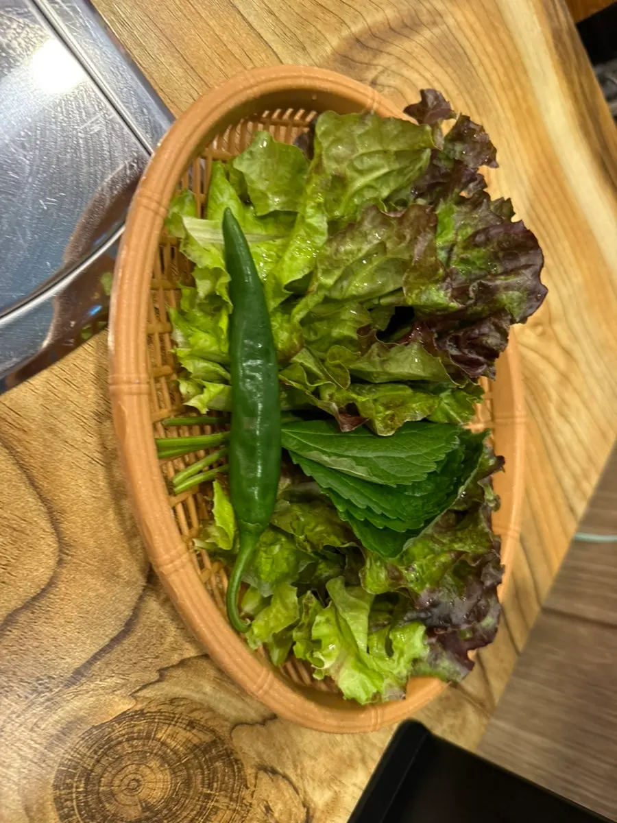 Side dishes arranged on the table