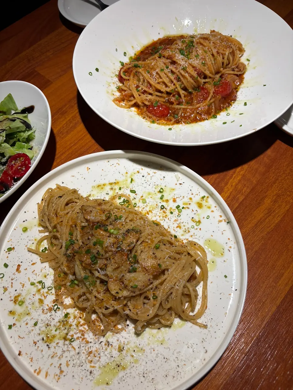 아담 토마토 파스타 한 접시