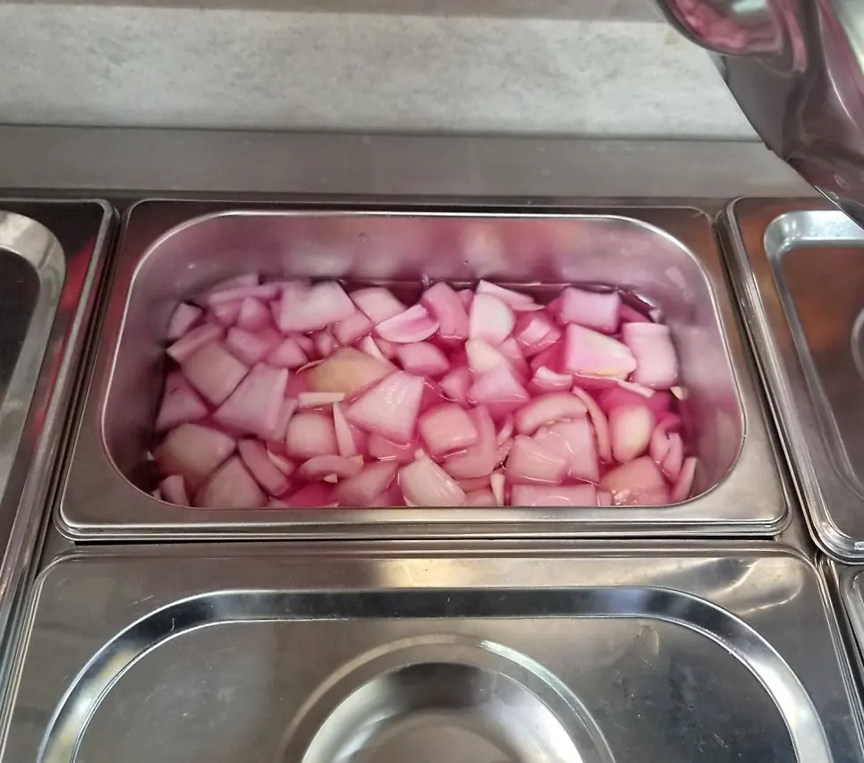 Refill containers of side dishes