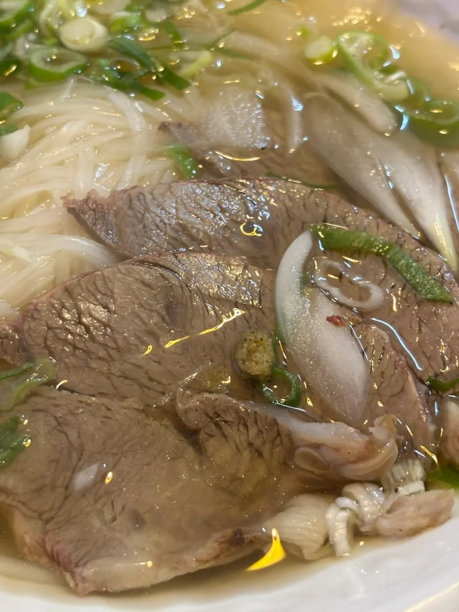 사태쌀국수 부드러운 소고기 고명