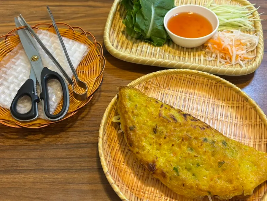 포담 사태쌀국수 그릇 전체 모습