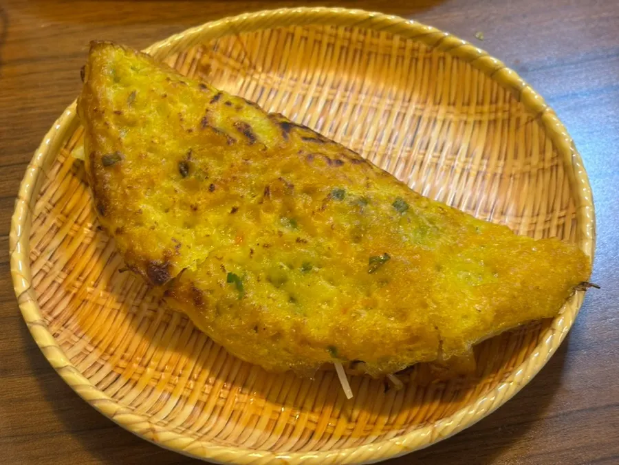 포담 반쎄오 접시 상차림