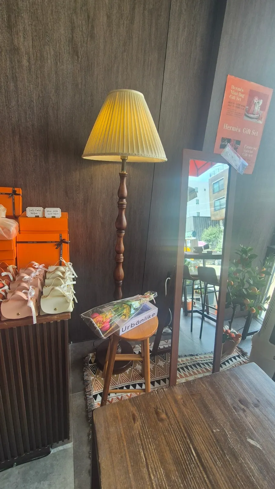 Financiers packaged as a travel souvenir