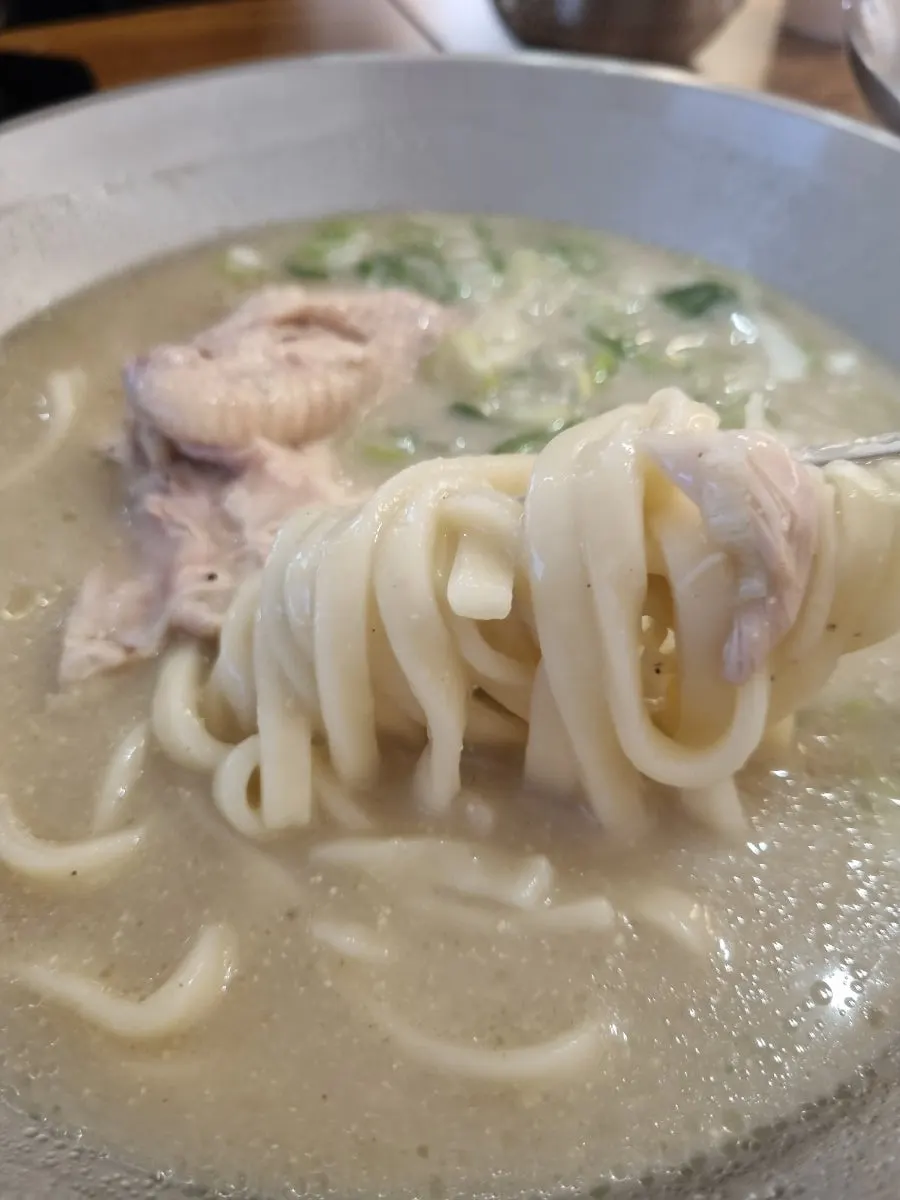 언양닭칼국수 매장 주변 풍경