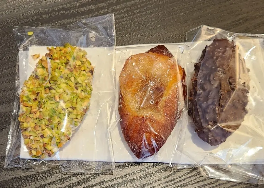 피스타치오 꿀떡 우도땅콩찰떡 휘낭시에