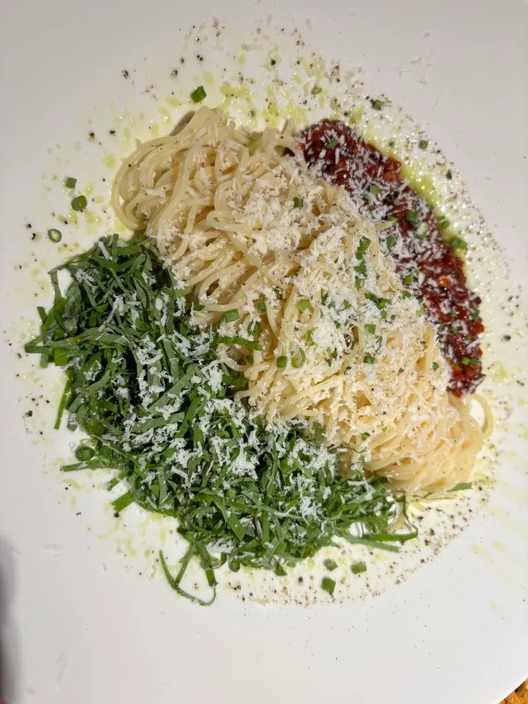 Close-up of the perilla octopus capellini