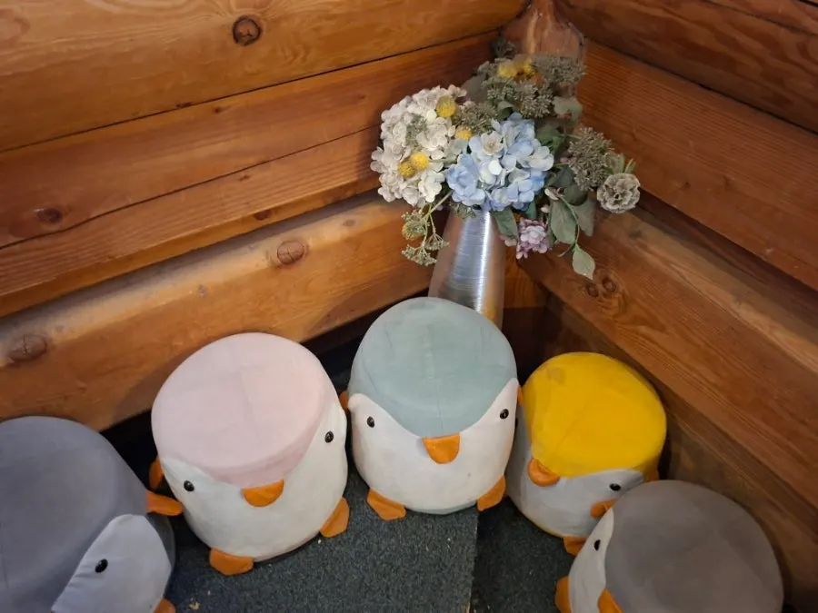 한옥마을 메인거리 근처 족욕카페 주변 풍경