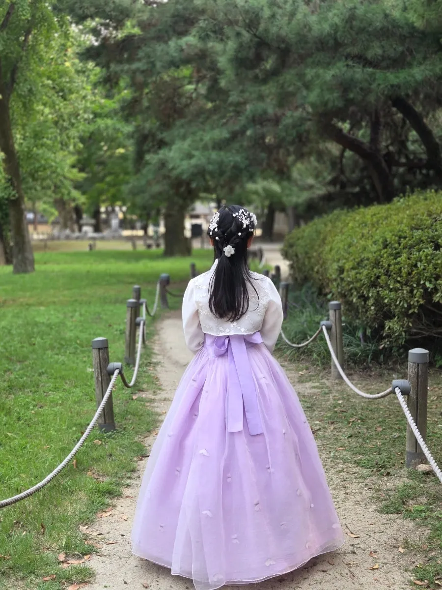Hanbok photo zone set with shooting props