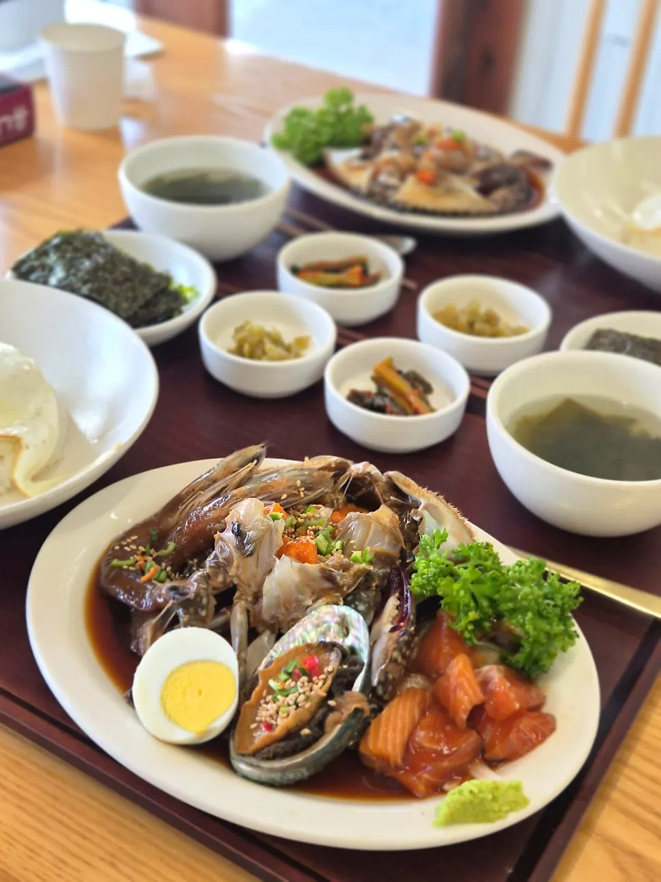 꽃게 한마리 나오는 기본 간장게장 정식