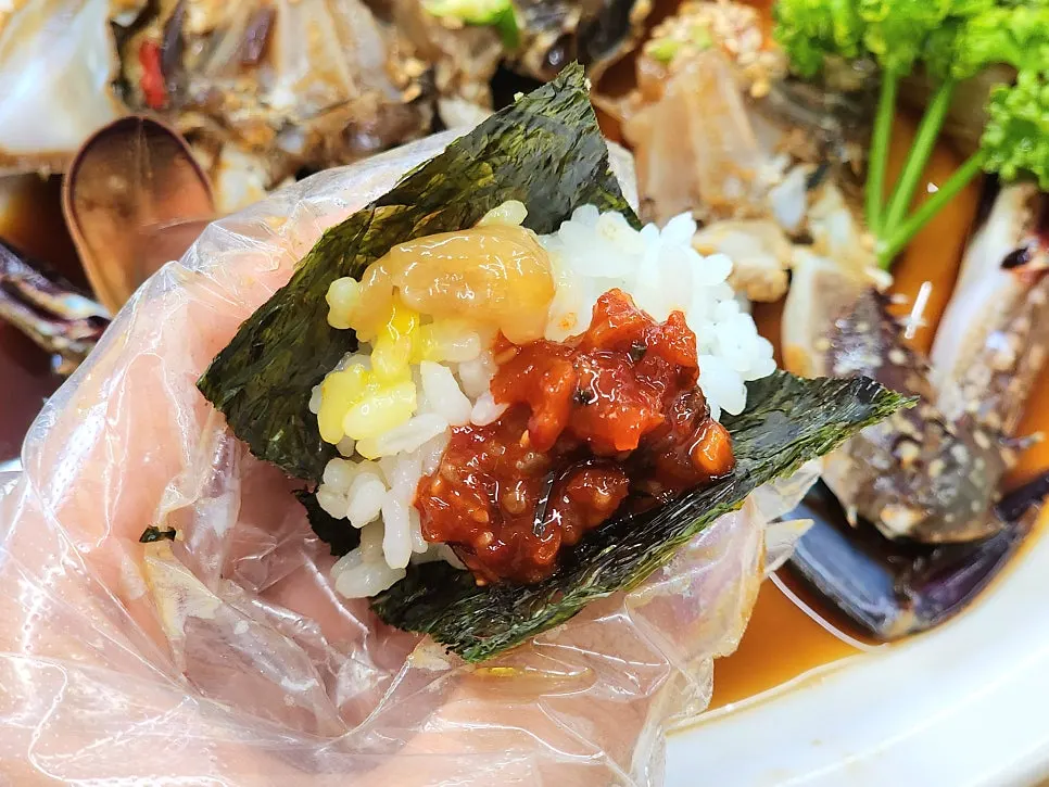 Large, long soy shrimp