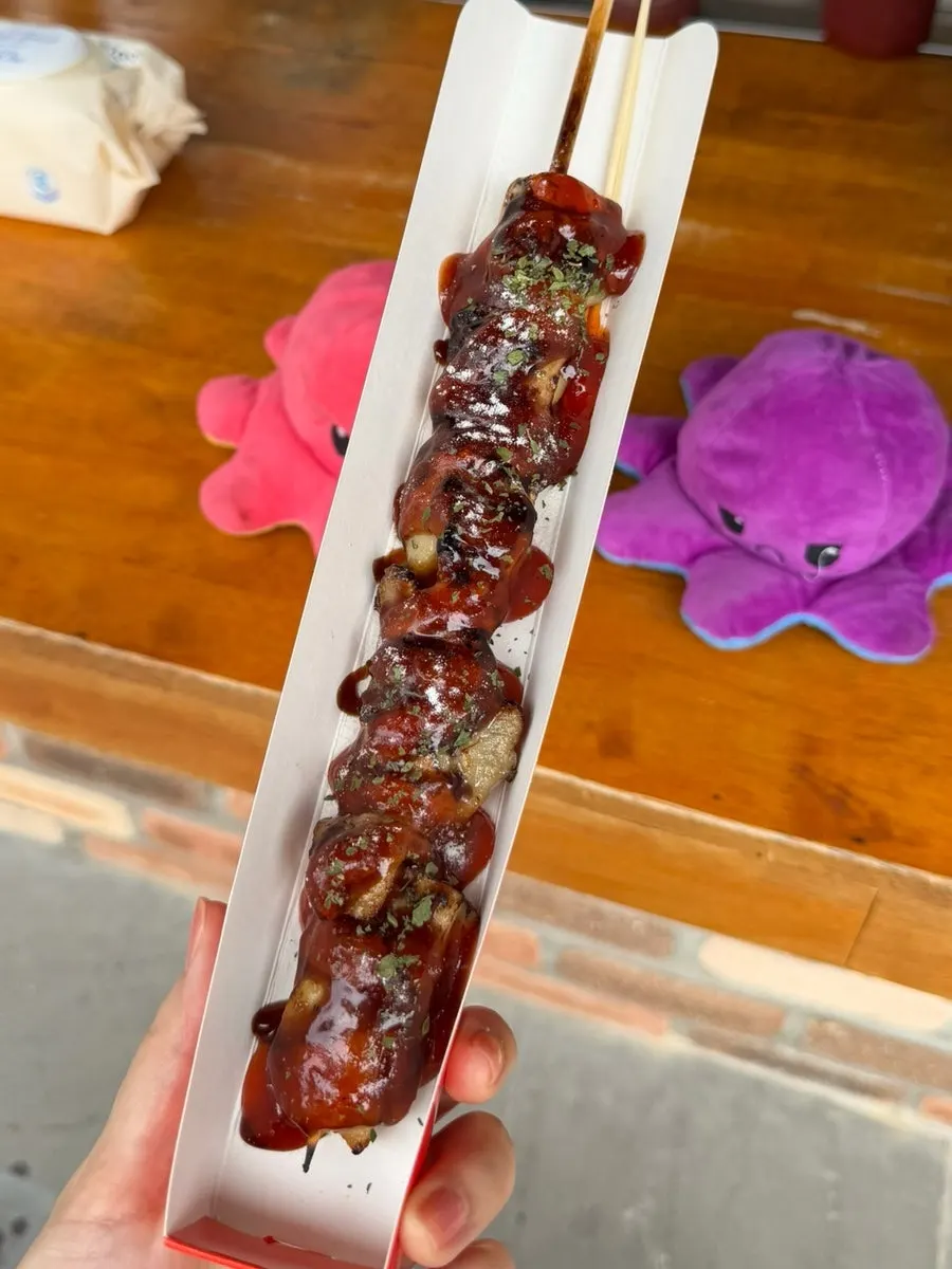 직화 데리야끼 닭꼬치