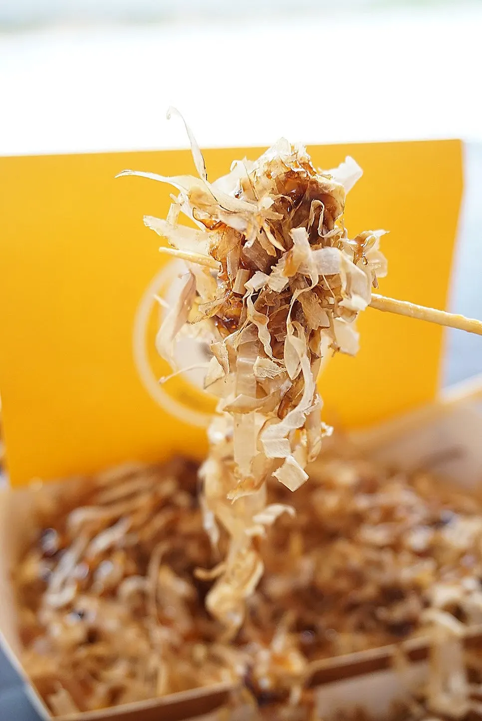 Cross-section showing the thick octopus meat