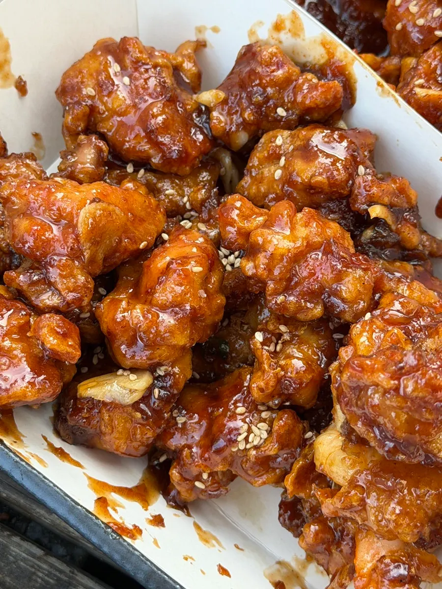 주문한 슬러쉬 맥주 한 잔