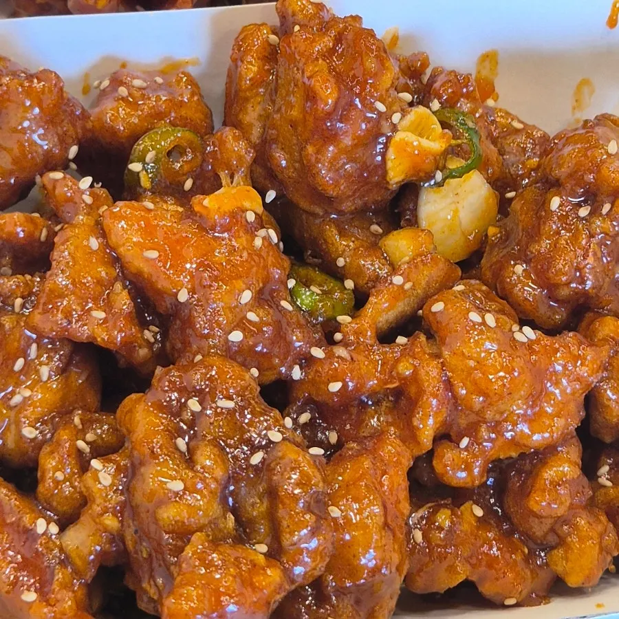 만년닭강정 순살 매운맛 닭강정
