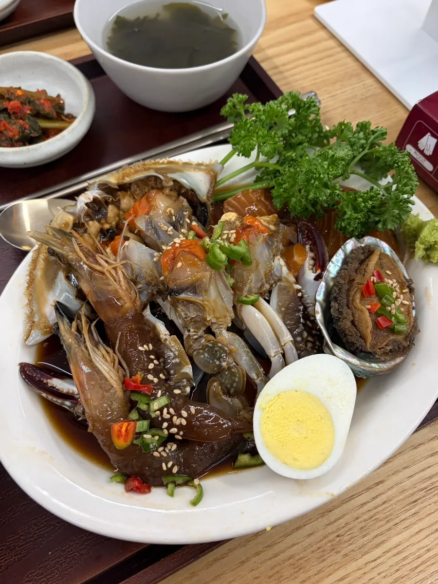 리뷰 이벤트로 받은 양념새우 2미