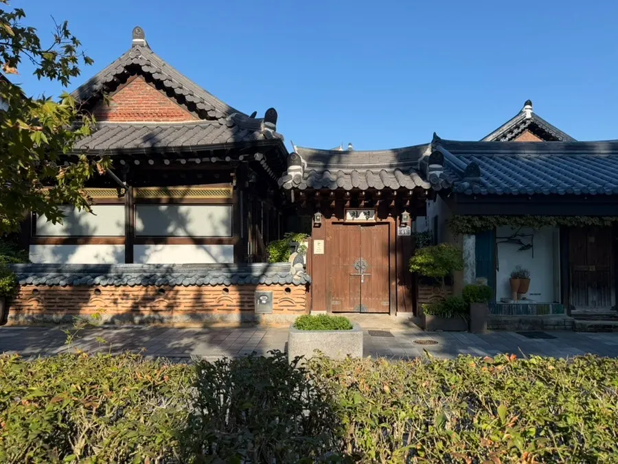 전주한옥마을 거리 전경
