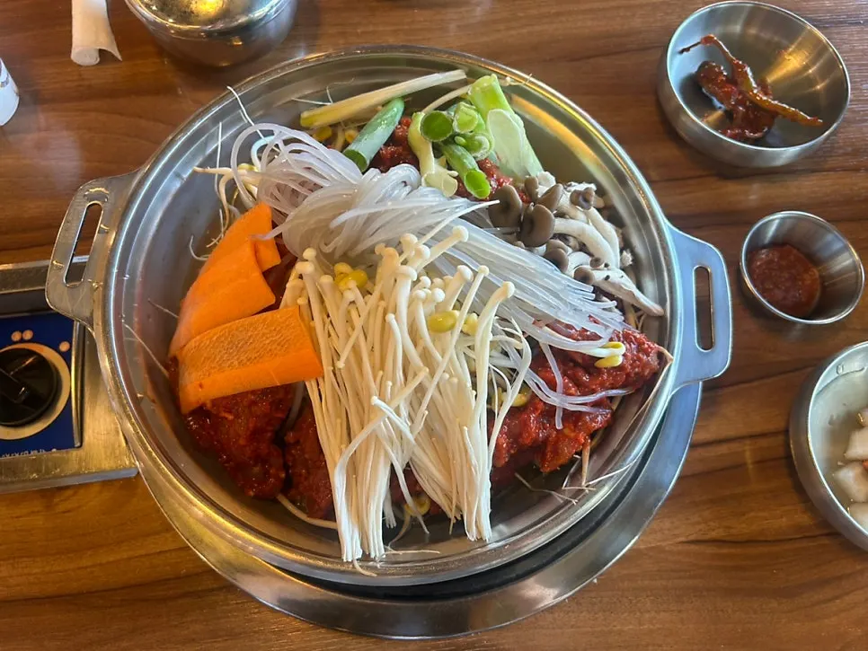 한옥마을물갈비 갈비전골세트 물갈비 전골