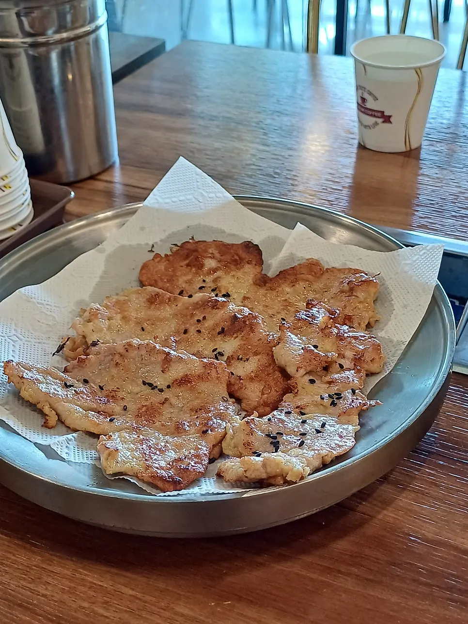 セットで出てきたユッチョンの一皿