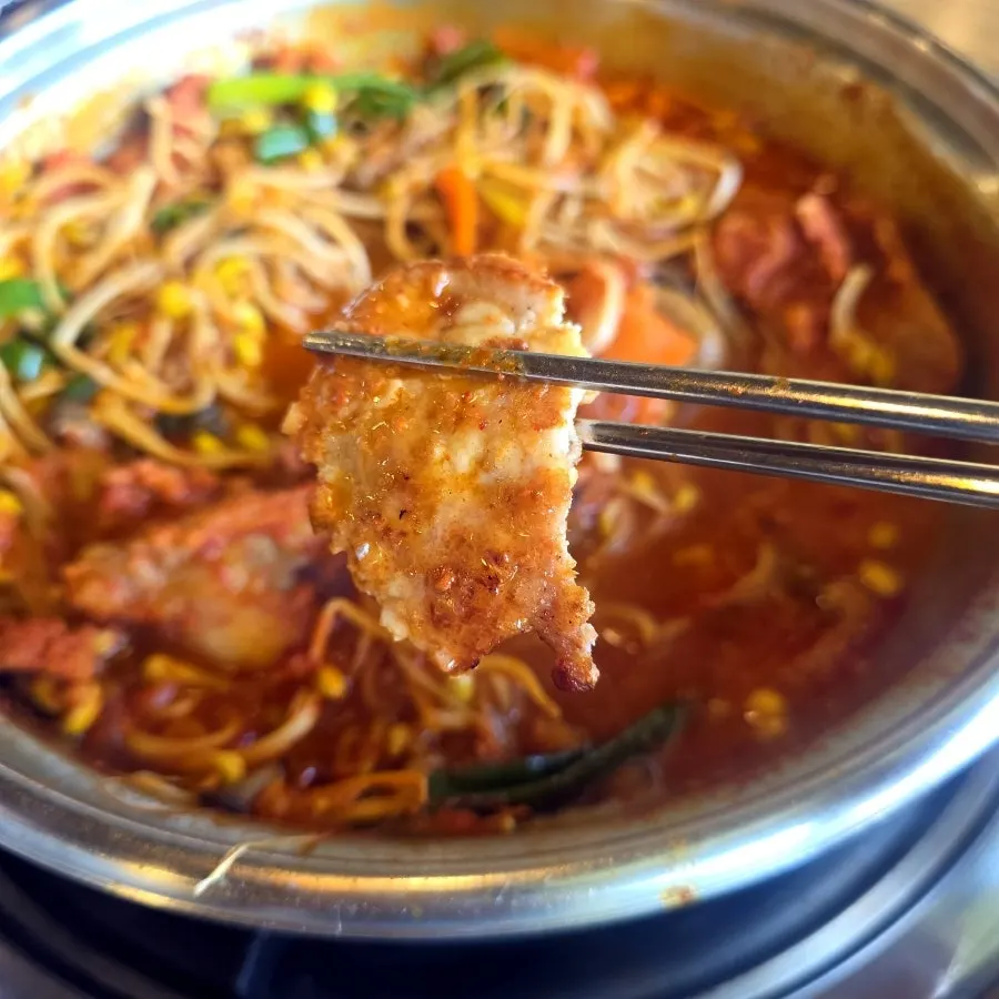 쌈에 싸 먹는 물갈비