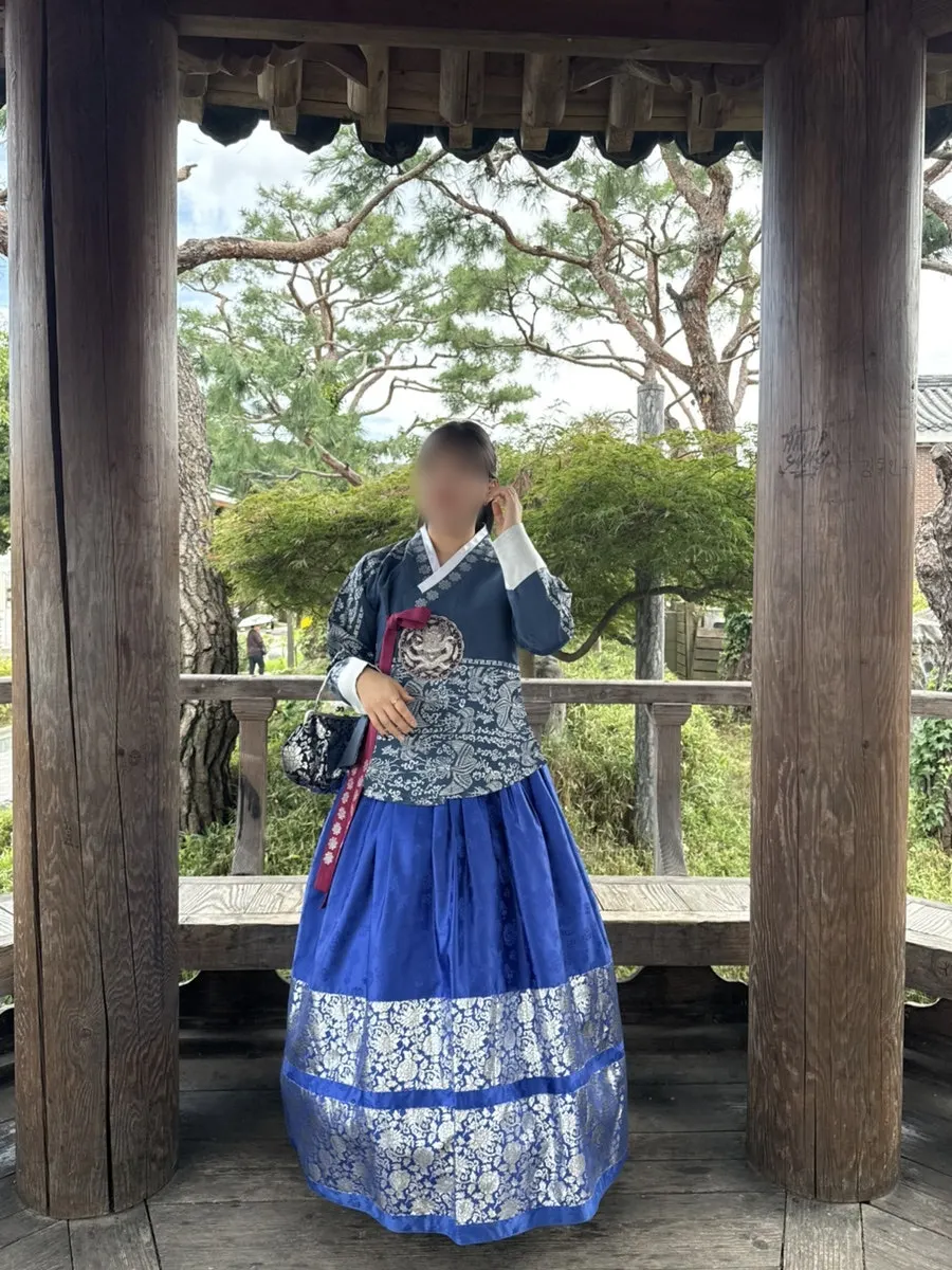Royal-concept hanbok outfit