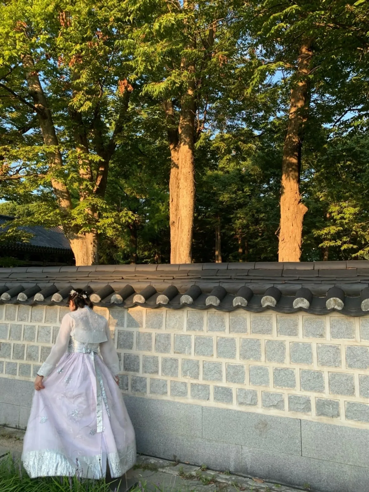 경기전에서 남긴 자매 한복 사진