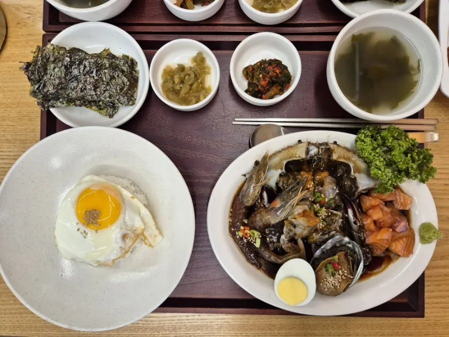 간장게장 전복장 새우장 연어장 구성