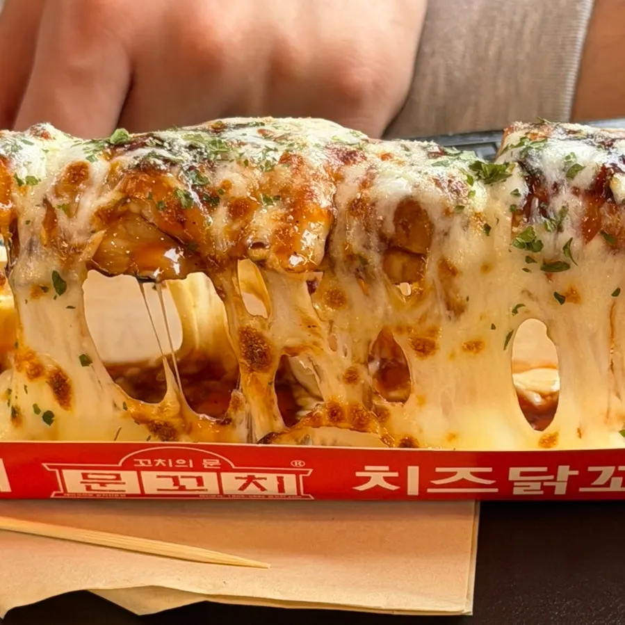 Penutup snek di Munkkocchi, Jeonju Hanok Village