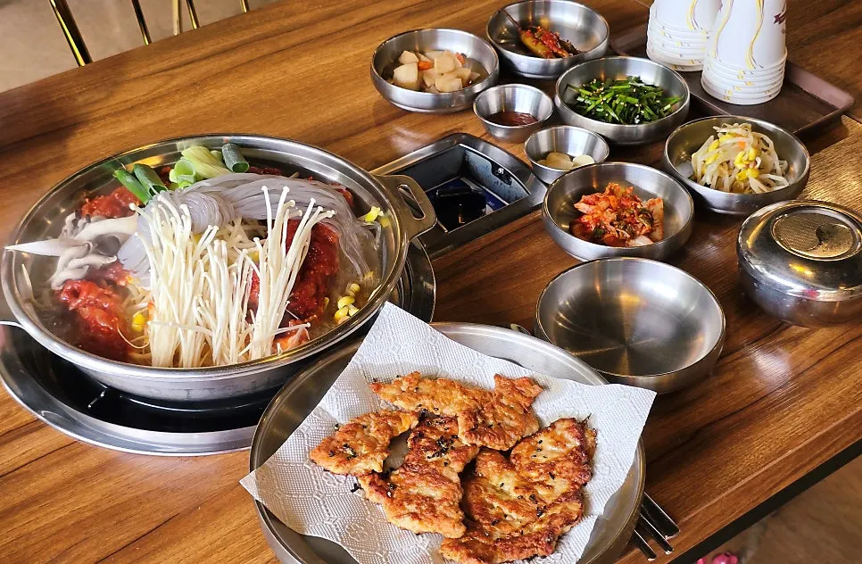 전라도식 육전 한 접시