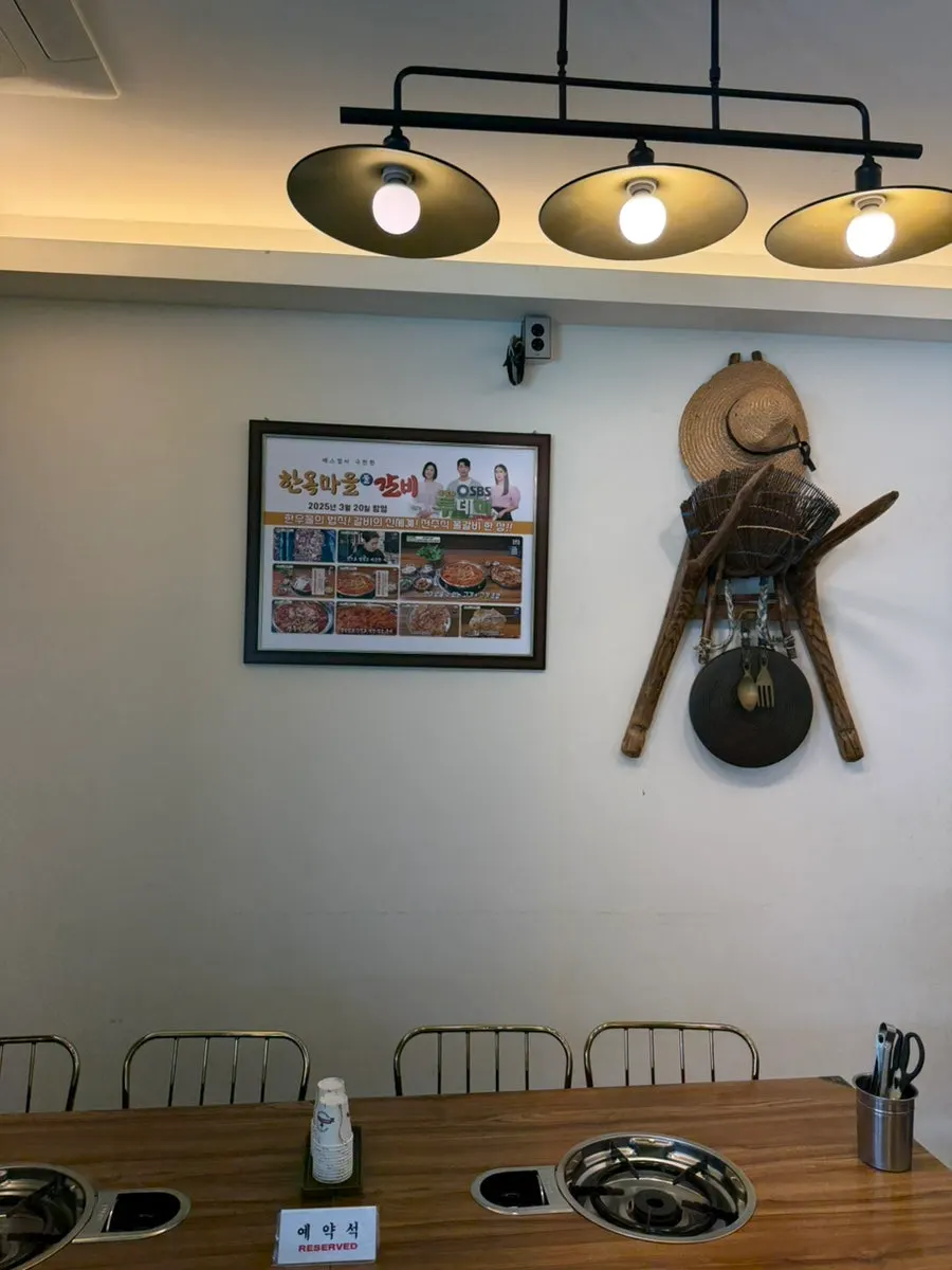 Restaurant interior with charming decorative items