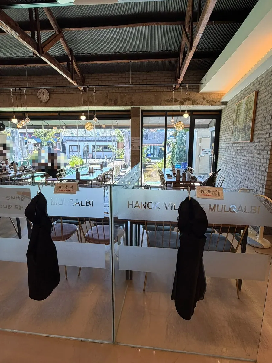 Spacious indoor seating suitable for family gatherings