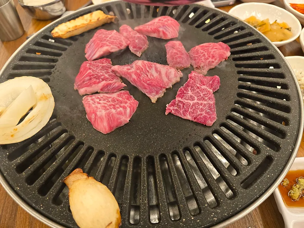 Raw salchisal showing heavy marbling