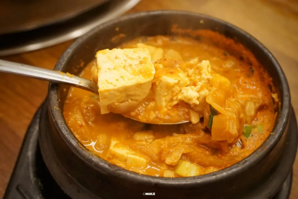 공기밥 포함 청국장 한 상