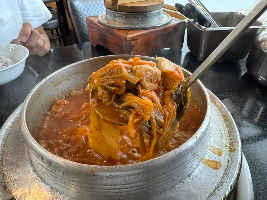 Rib meat cut into bite-sized pieces and simmered again