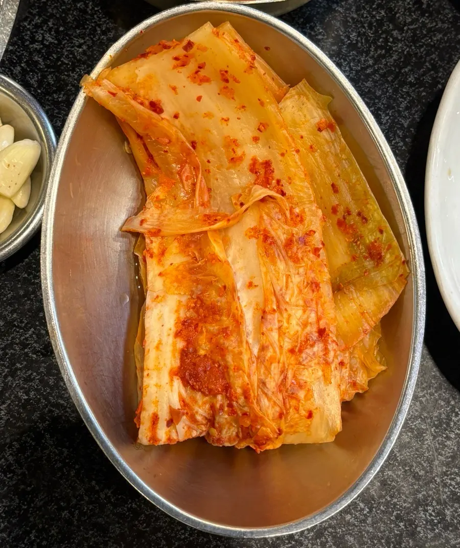 전주하우스 흰 목이버섯 반찬
