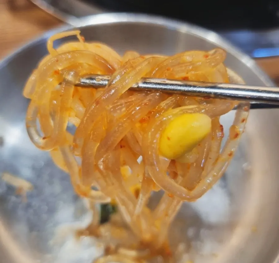 자작한 국물의 전주 물갈비