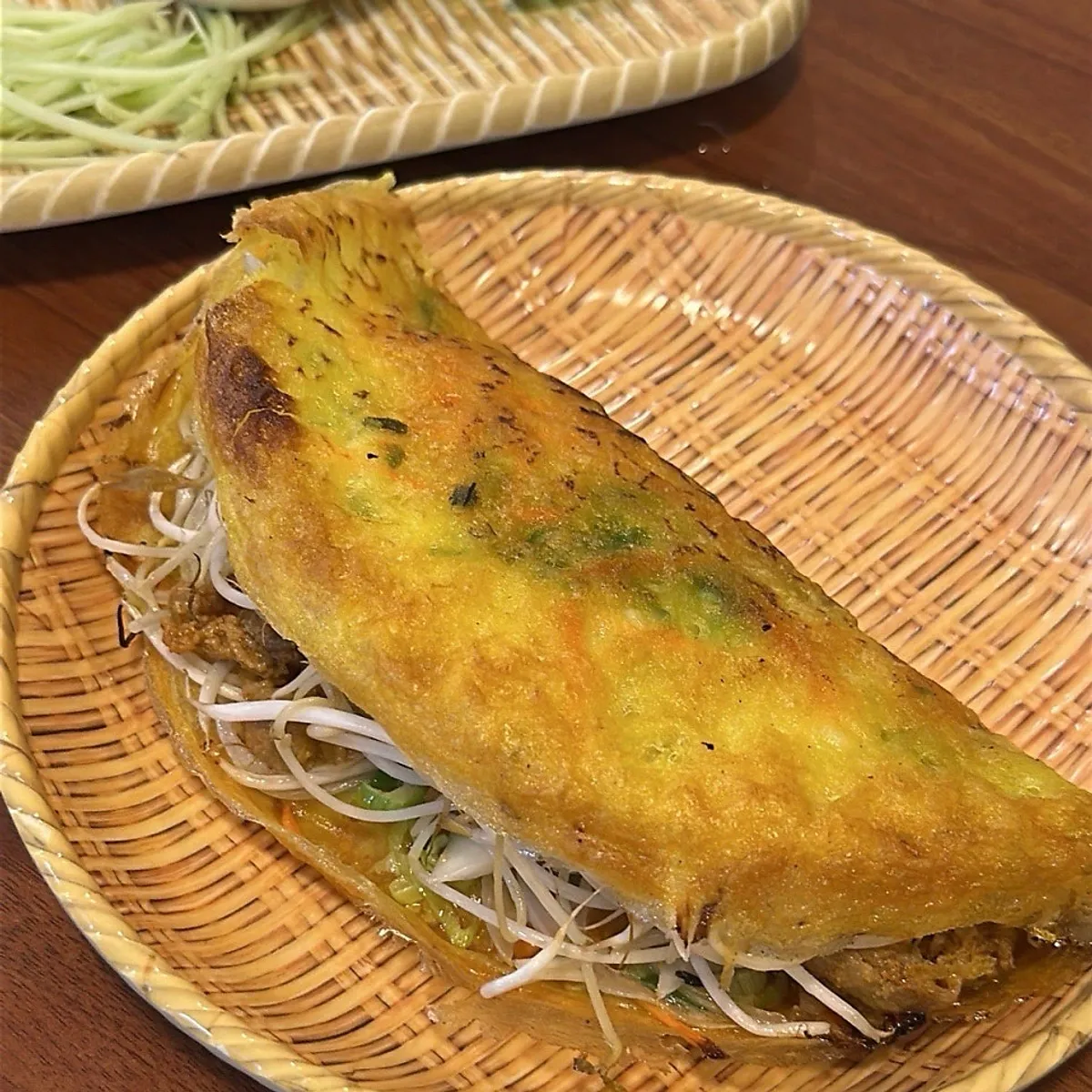 Phodam's banh xeo fried up crispy