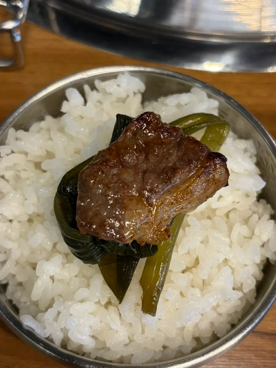 Fresh beef ribs cooked just right