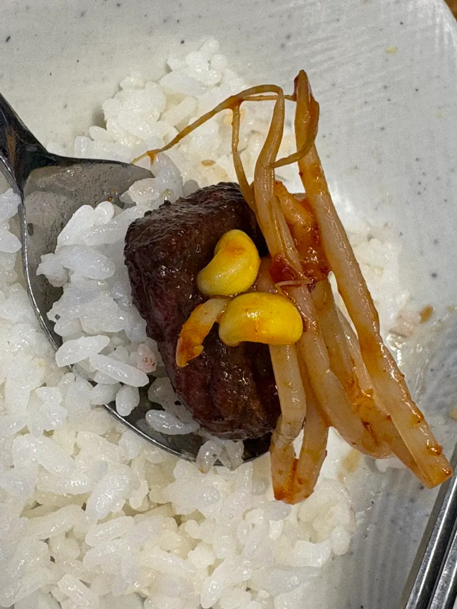 겨자소스 버섯 조림 반찬