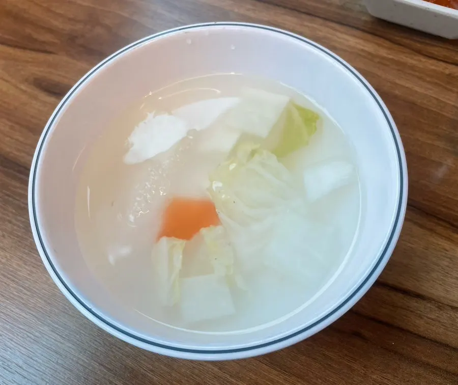 우복금생갈비 기본찬 동치미