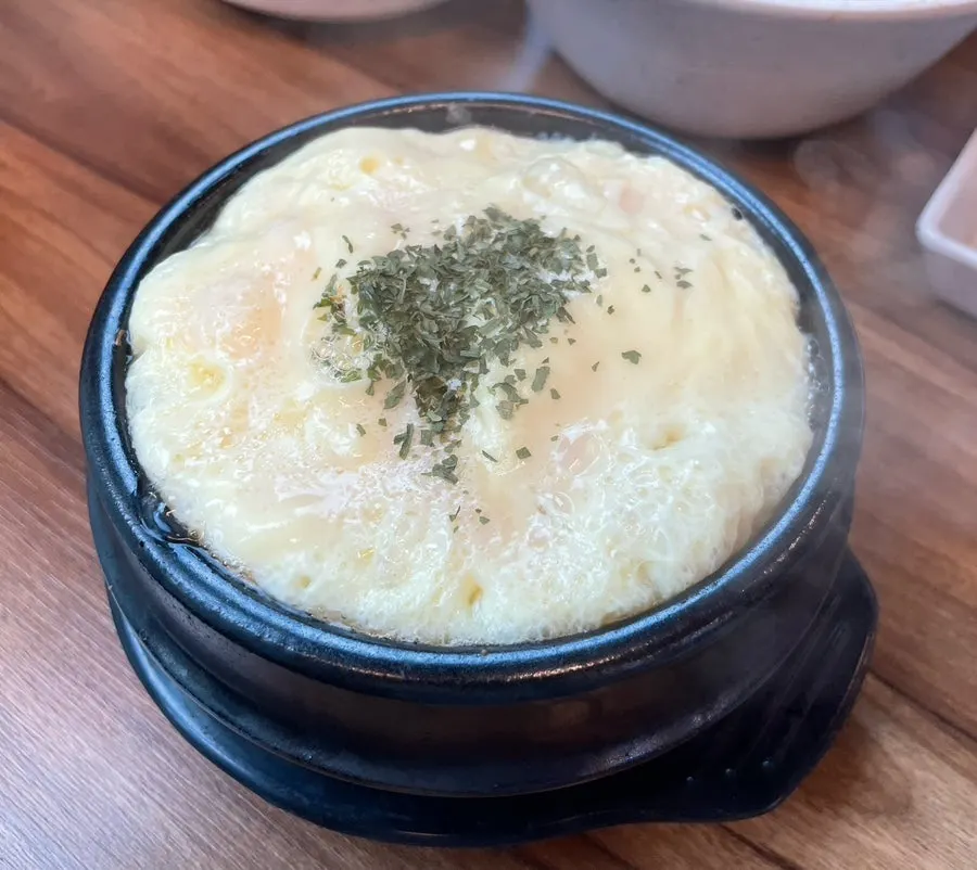 서비스로 나온 계란찜