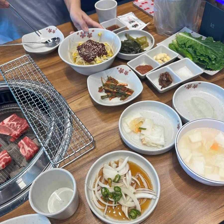 우복금생갈비 서신점 메뉴판