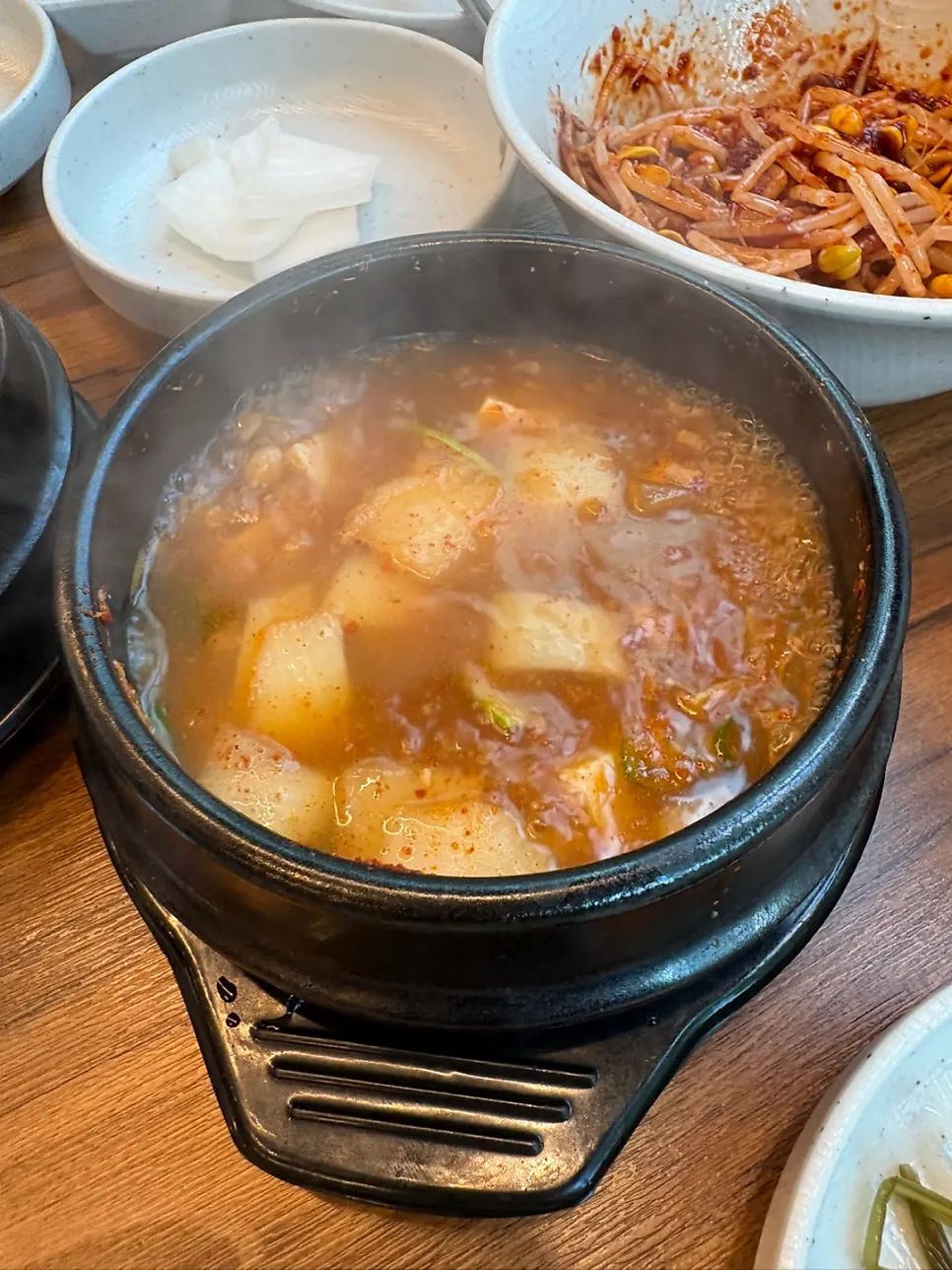 우복금생갈비 서신점 테이블 세팅