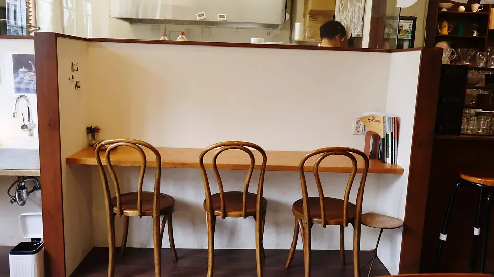 A corner of the shop that feels like a Japanese-style prop shop