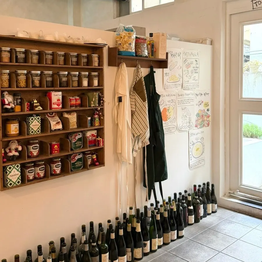 Open kitchen at Odd Bird Oliver