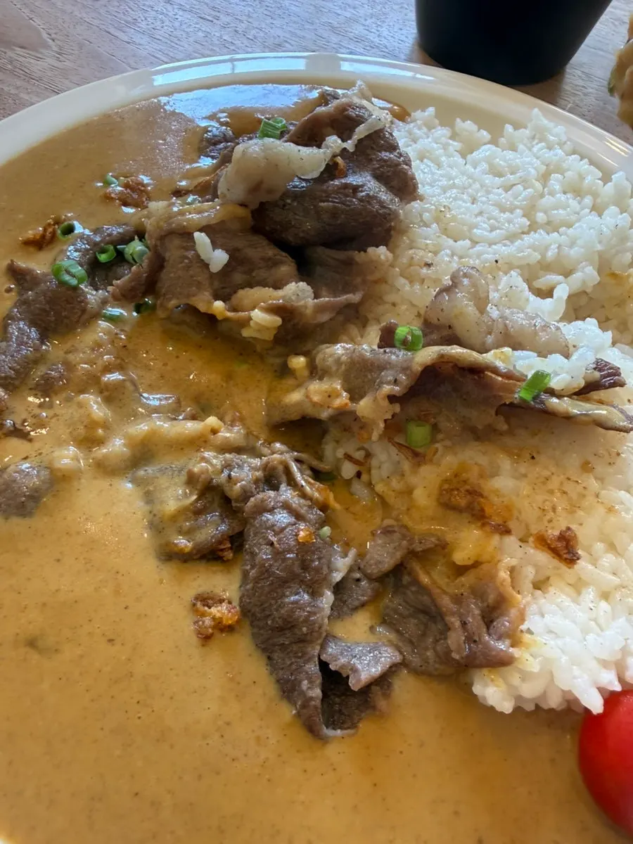Creamy brisket curry