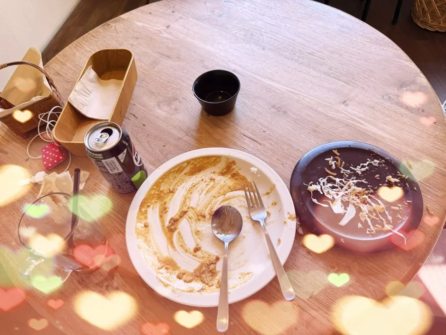 Table after the meal