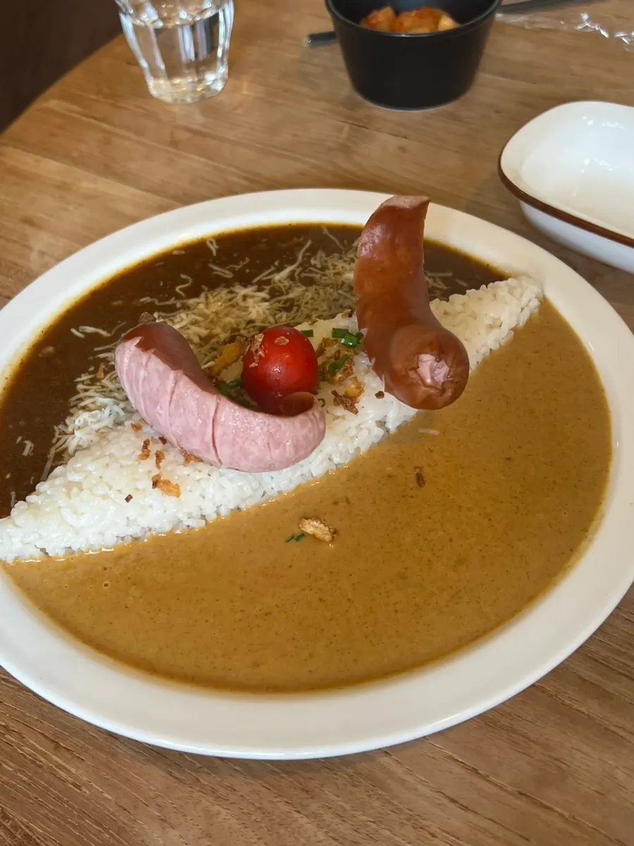 살짝 매콤한 소고기카레 부분